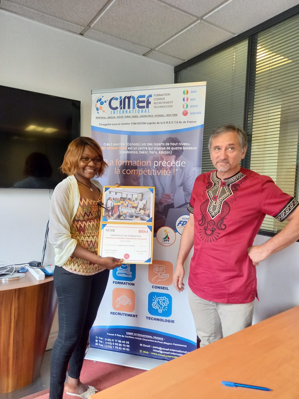 Certificat Professionnel en Management stratégique du capital humain & conduite du changement_Délivré par BEM et KEDGE Business School Paris